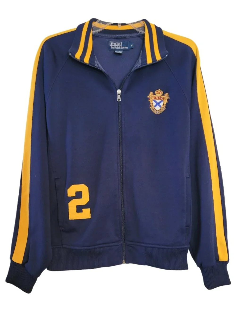 Polo Ralph Lauren Lion Crest Numbered Full Zip Track Jacket